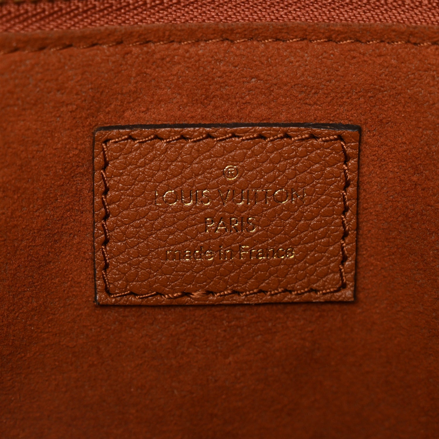 Louis Vuitton Empreinte Monogram Giant Neverfull MM Cognac 7 of 12