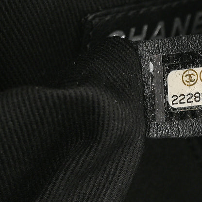 Chanel Caviar Quilted Small CC Bucket Bag Black 6 of 9