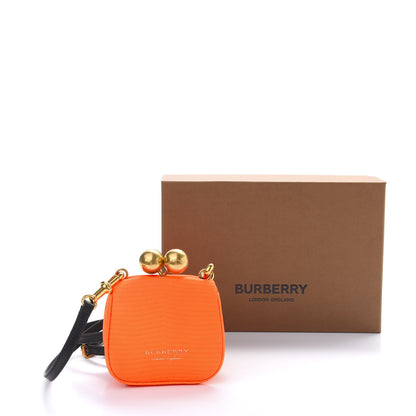Burberry Lizard Mini Frame Bag Orange 10 of 10
