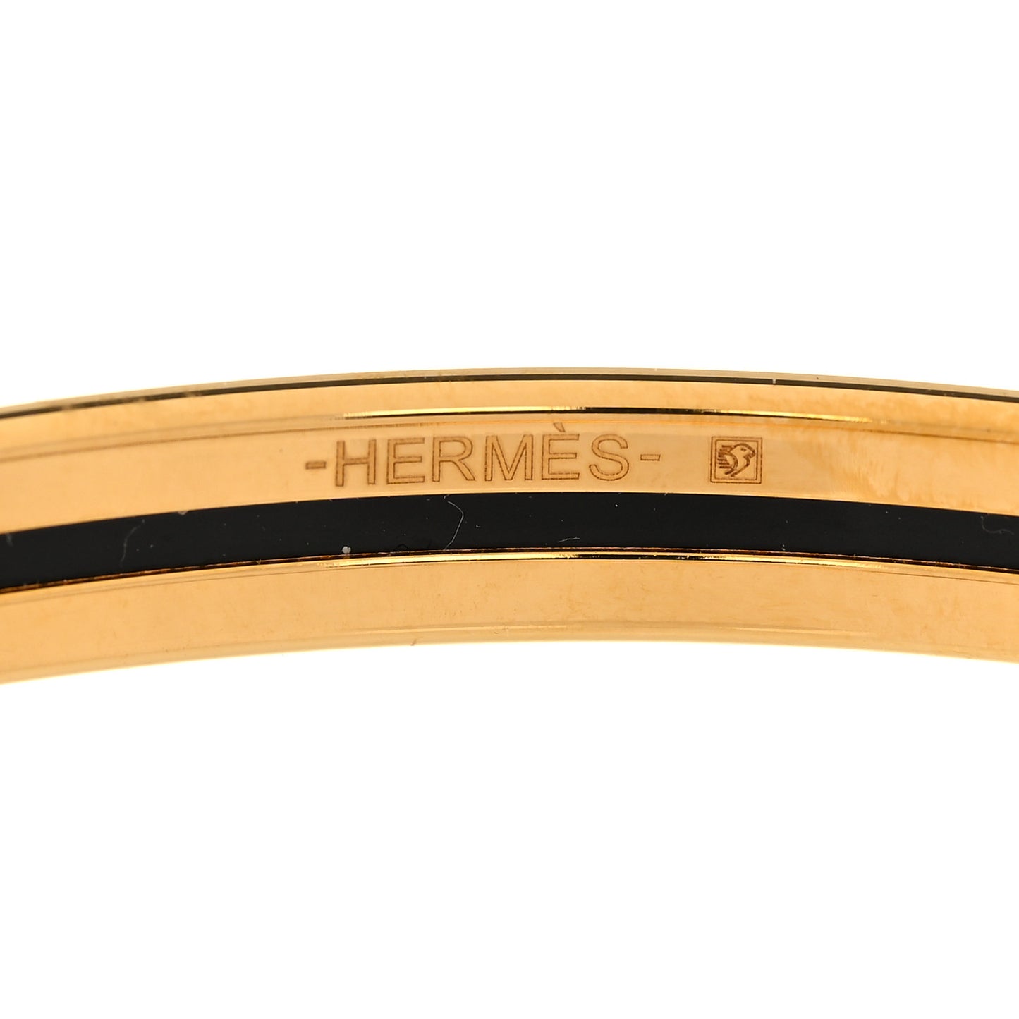 Enamel Printed Extra Narrow Mystere au 24 Bracelet 70 Casaque