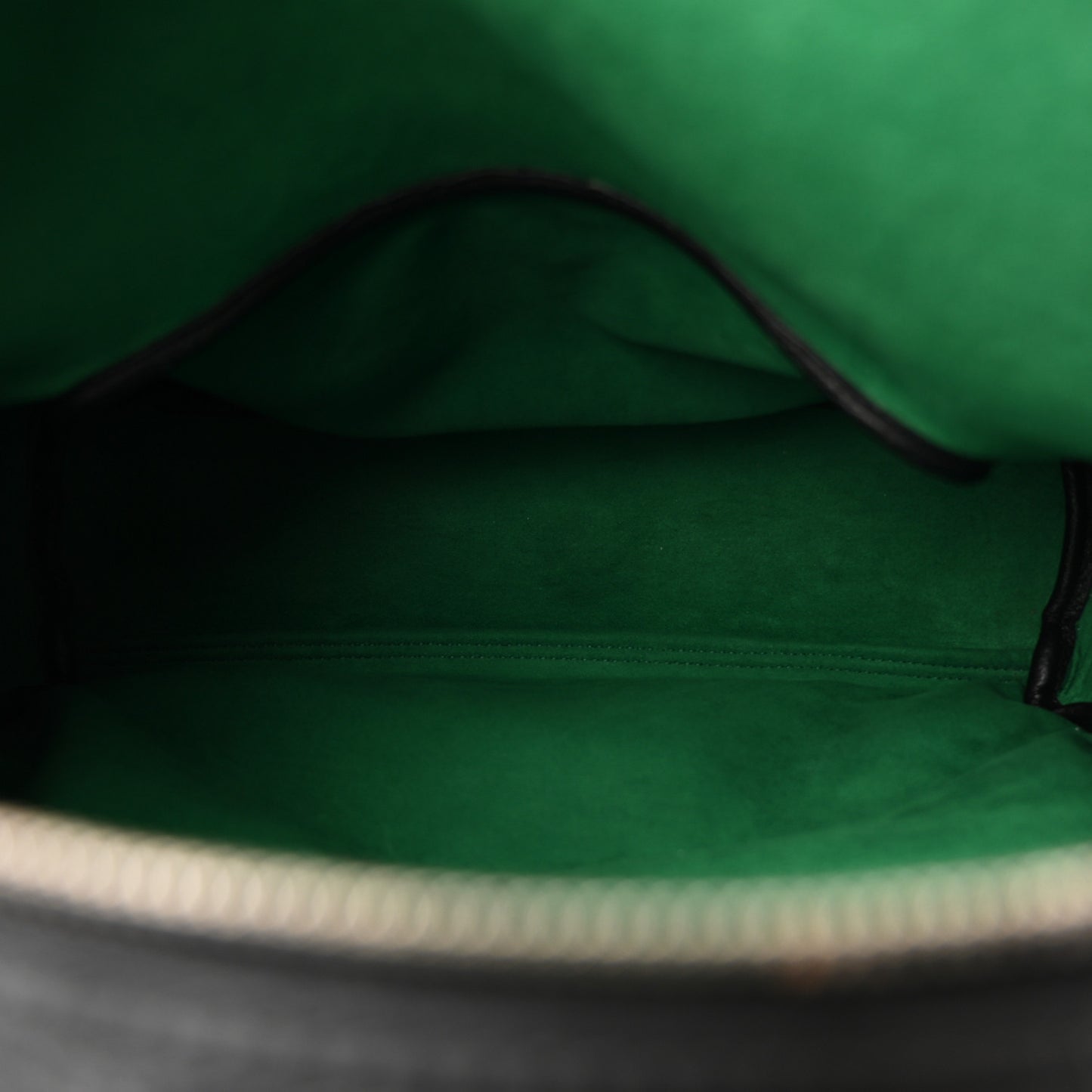 Calfskin Jumbo GG Embossed Medium Backpack Black