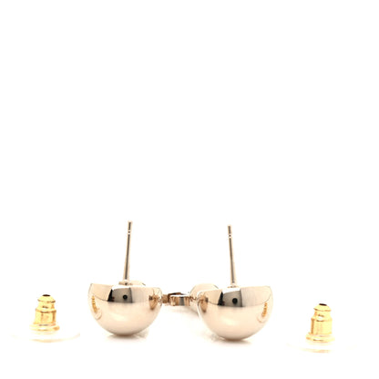 Chanel Metal CC Drop Earrings Gold 3 of 4