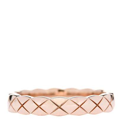 Chanel 18K Beige Gold Mini Coco Crush Ring 49 4.75 3 of 5