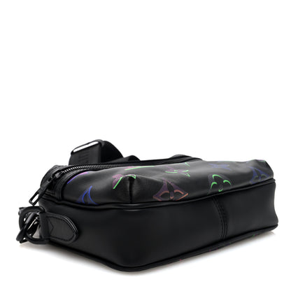 Louis Vuitton Calfskin Monogram Spotlight Comet Messenger PM Black Borealis 4 of 9