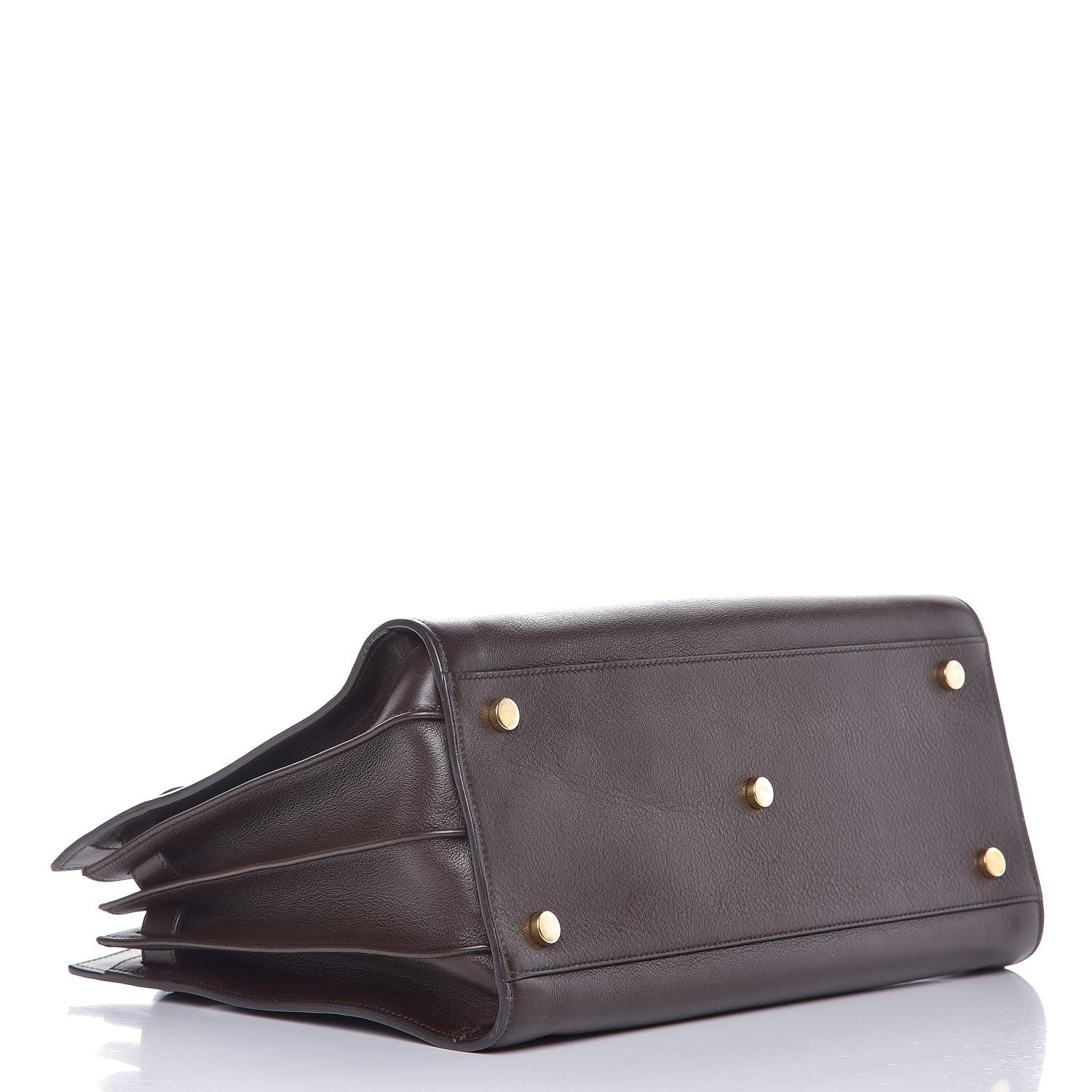 Saint Laurent Calfskin Small Sac De Jour Amarena 4 of 8