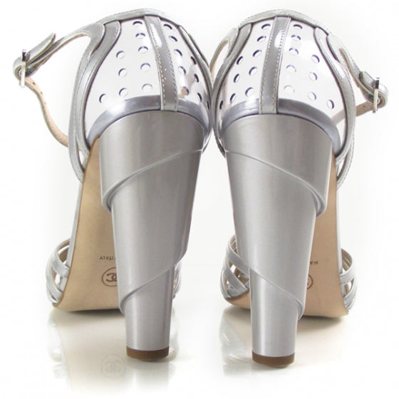 Patent T-Strap Heels 39