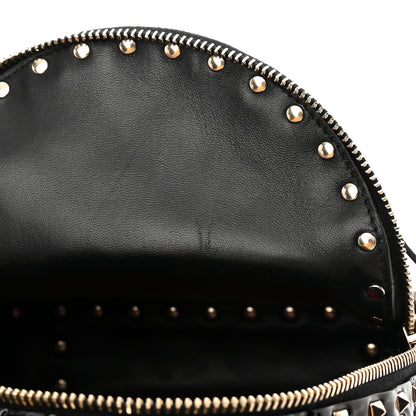 Valentino Garavani Patent Quilted Mini Rockstud Backpack Black 10 of 12