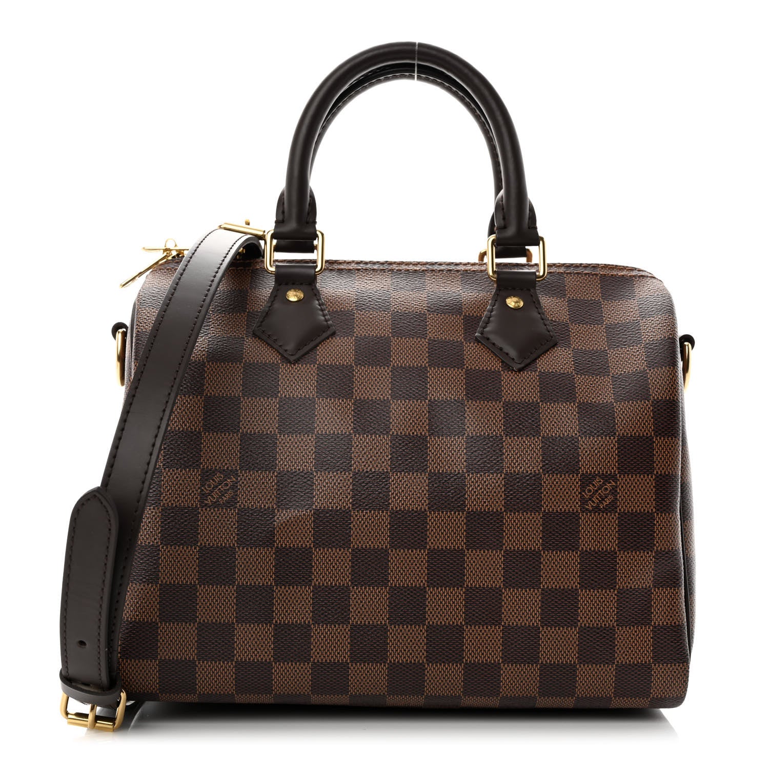 Louis Vuitton Damier Ebene Speedy Bandouliere 25 1 of 10
