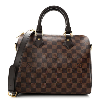 Louis Vuitton Damier Ebene Speedy Bandouliere 25 1 of 10