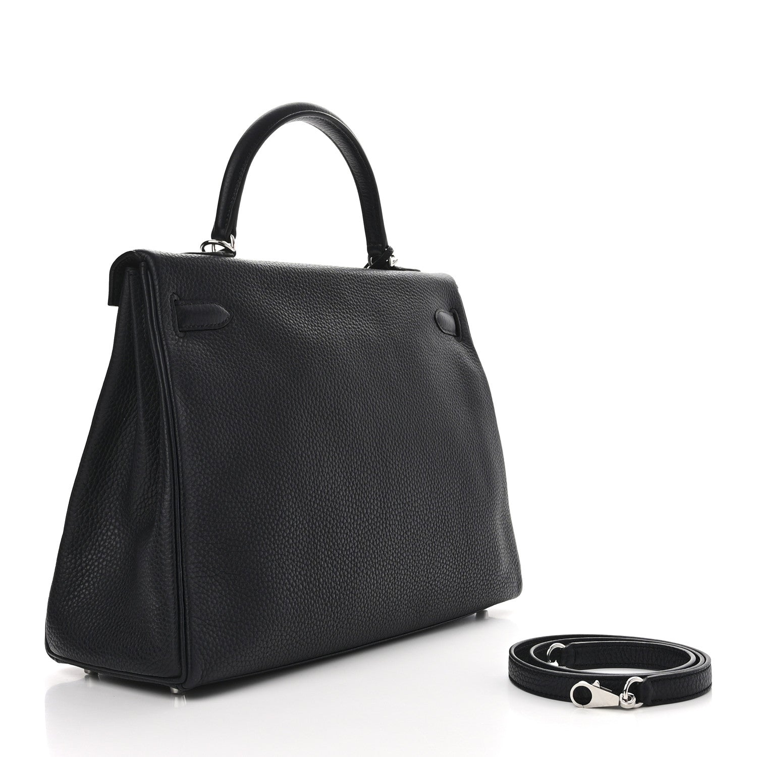 Hermes Togo Kelly Retourne 35 Bleu Nuit 3 of 11