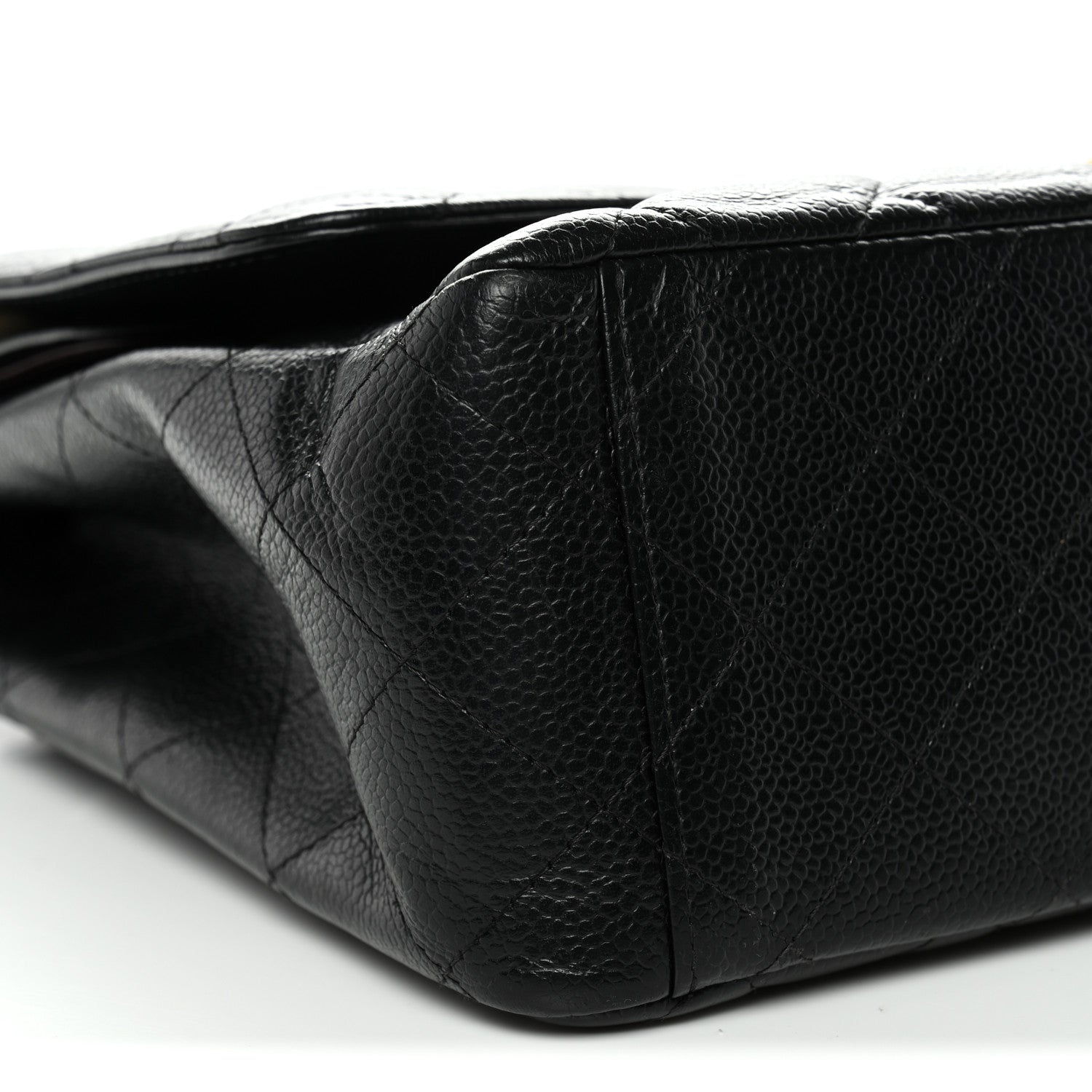 Chanel Caviar Quilted Maxi Double Flap Black 9 of 12