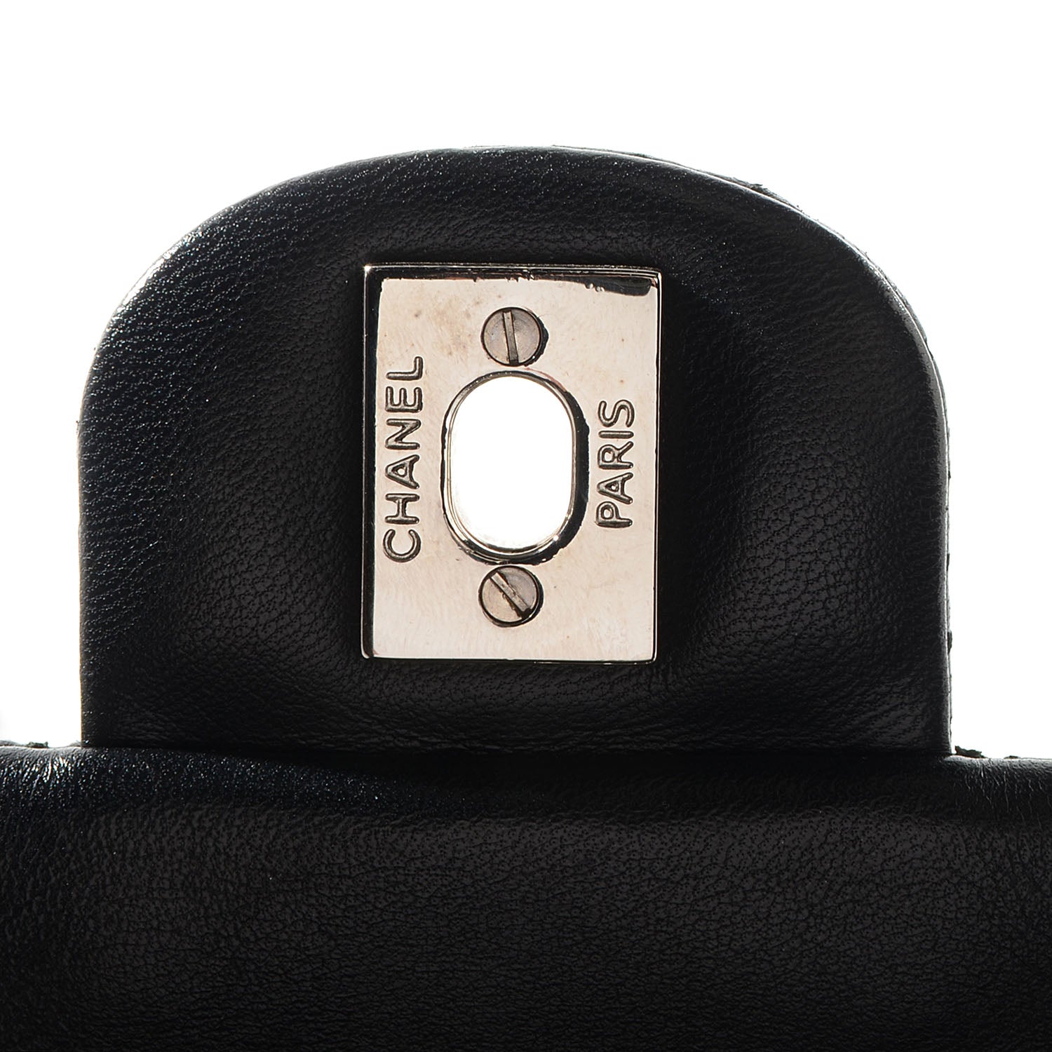 Chanel Lambskin Perforated Mini Flap Bag Black 6 of 8