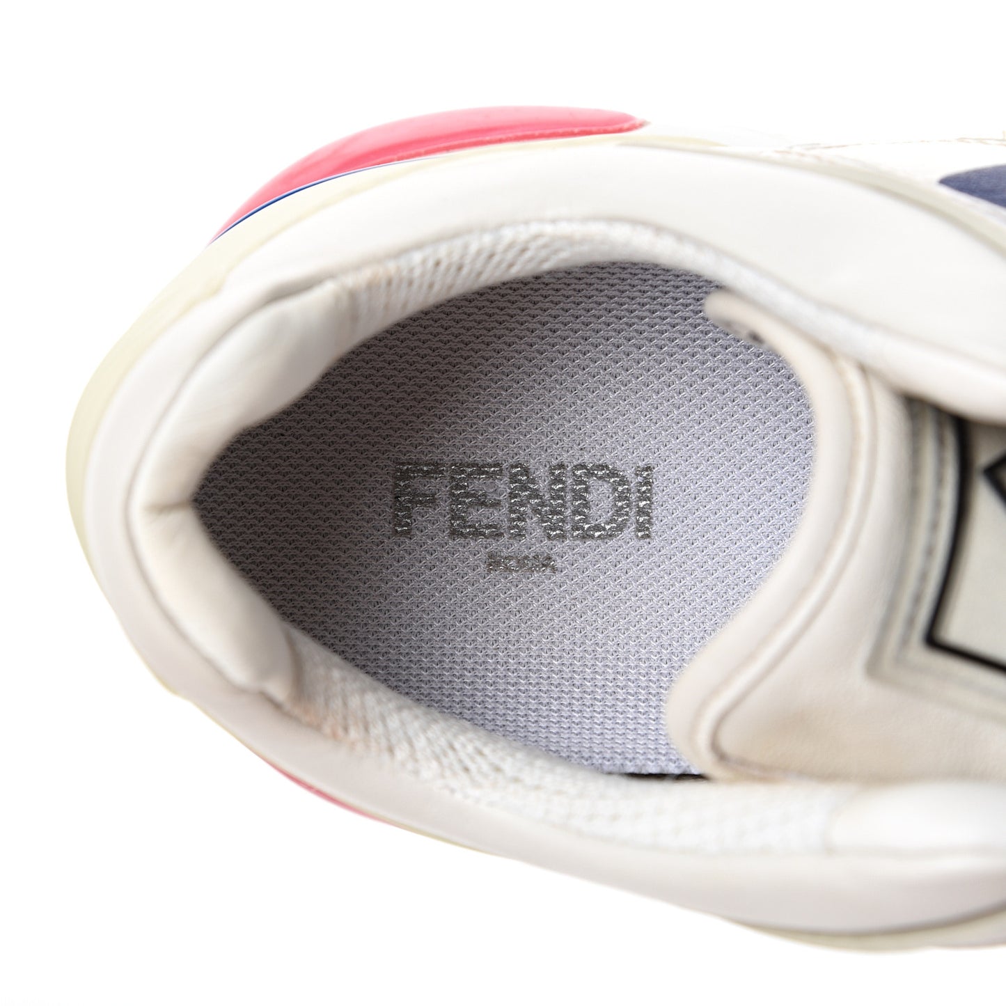 X FILA Vitello Mania Painted Womens Chunky Sneakers 38 Ice White Caipiroska Blueberry