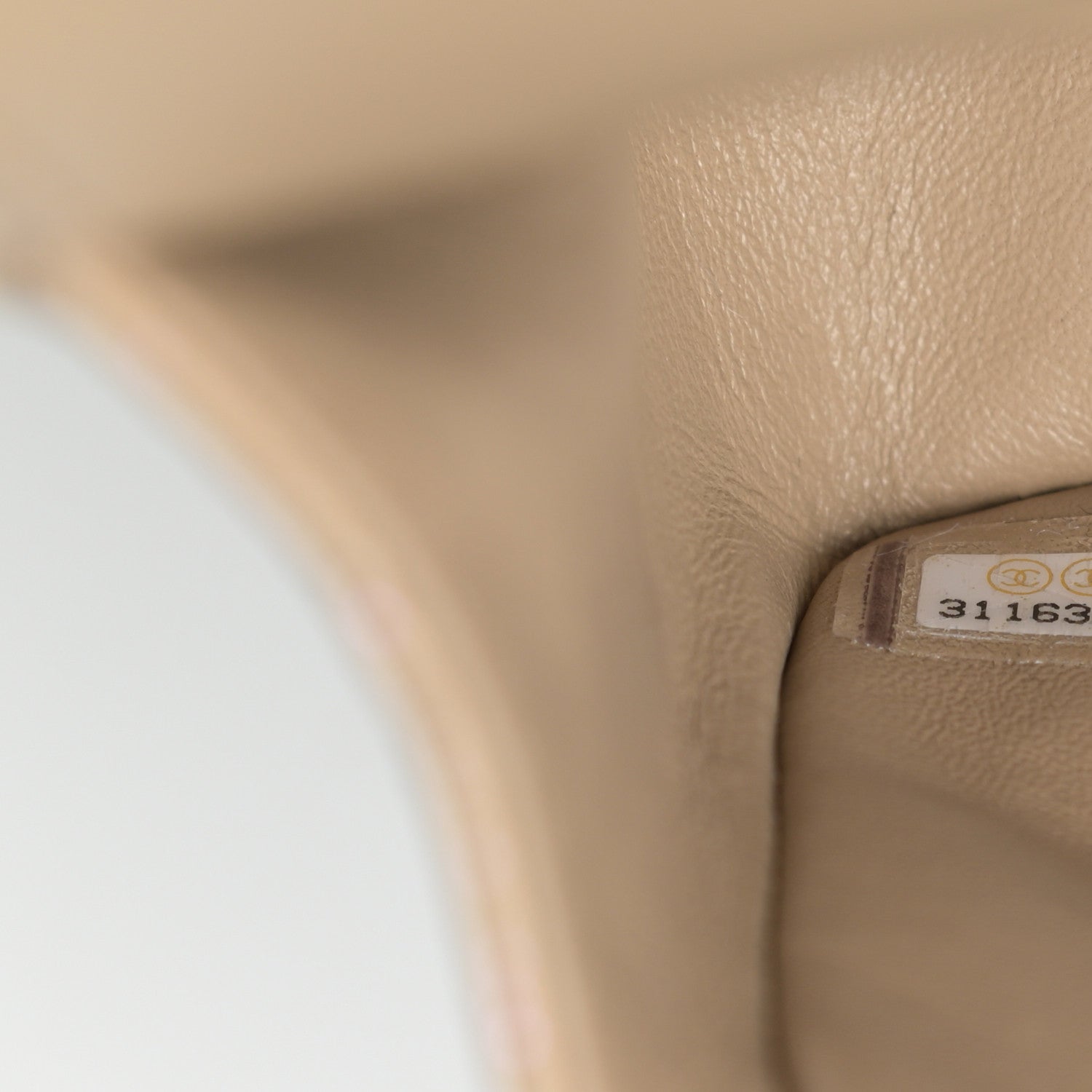 Chanel Iridescent Caviar Quilted Medium Double Flap Dark Beige 7 of 11