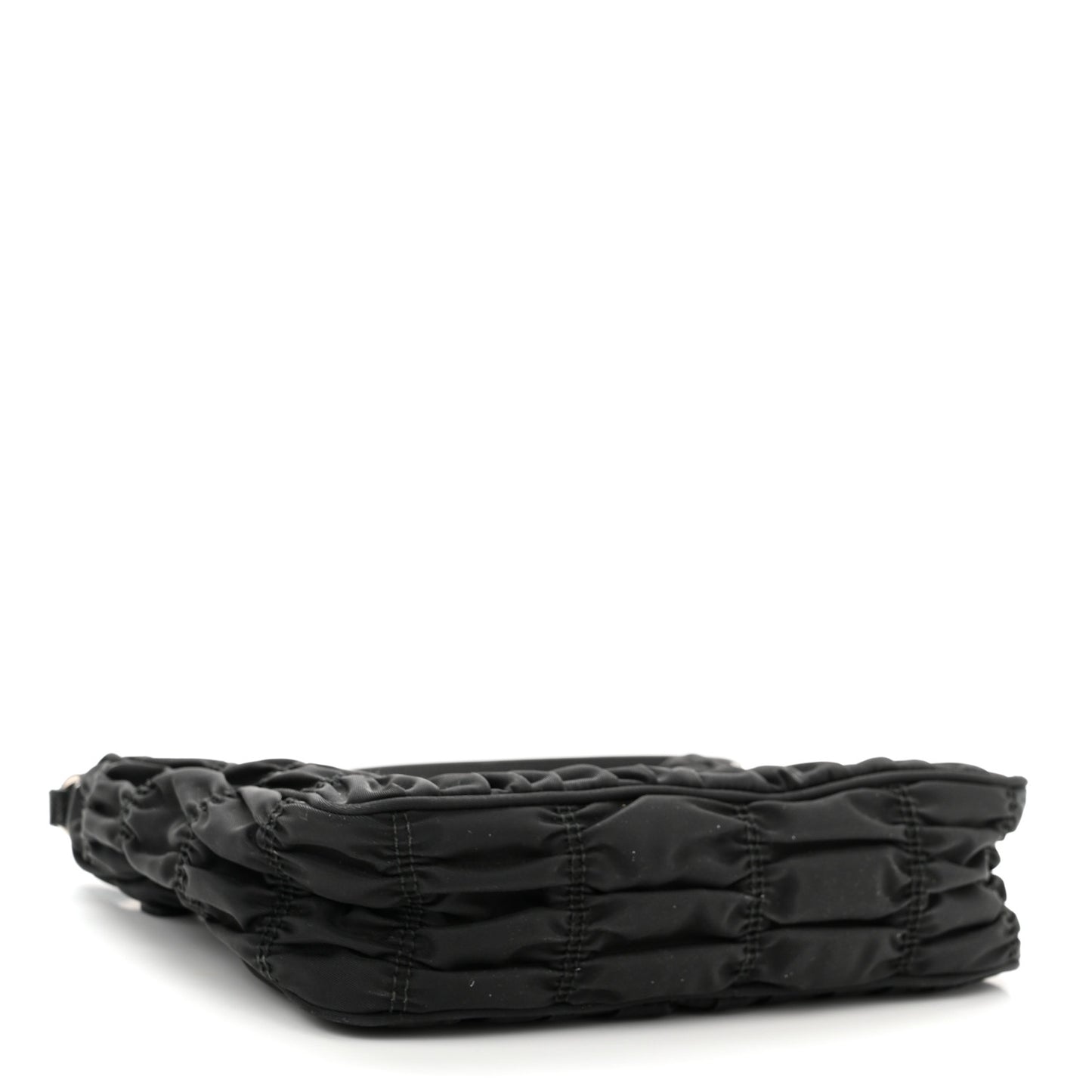 Tessuto Nylon Gaufre Shoulder Bag Black