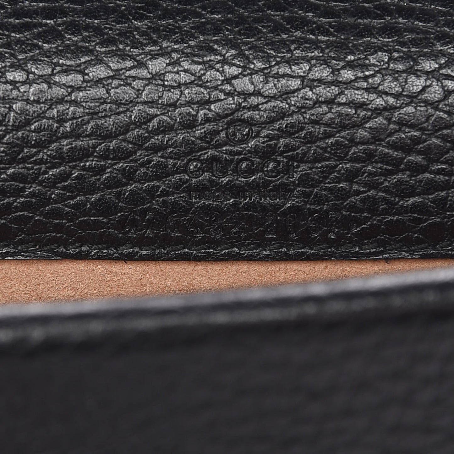 Calfskin Super Mini Dionysus Shoulder Bag Black