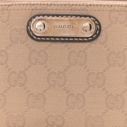 Gucci Monogram Boat Pochette Beige 5 of 9
