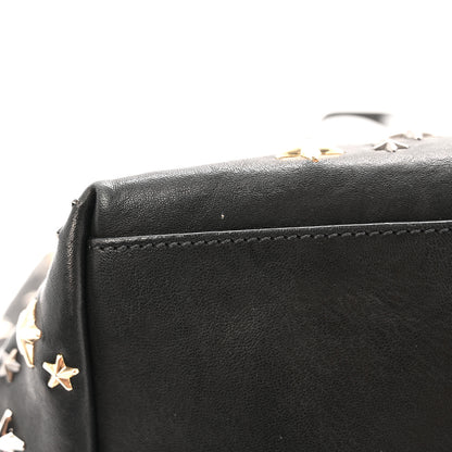 Jimmy Choo Calfskin Star Studded Tote Black 11 of 12
