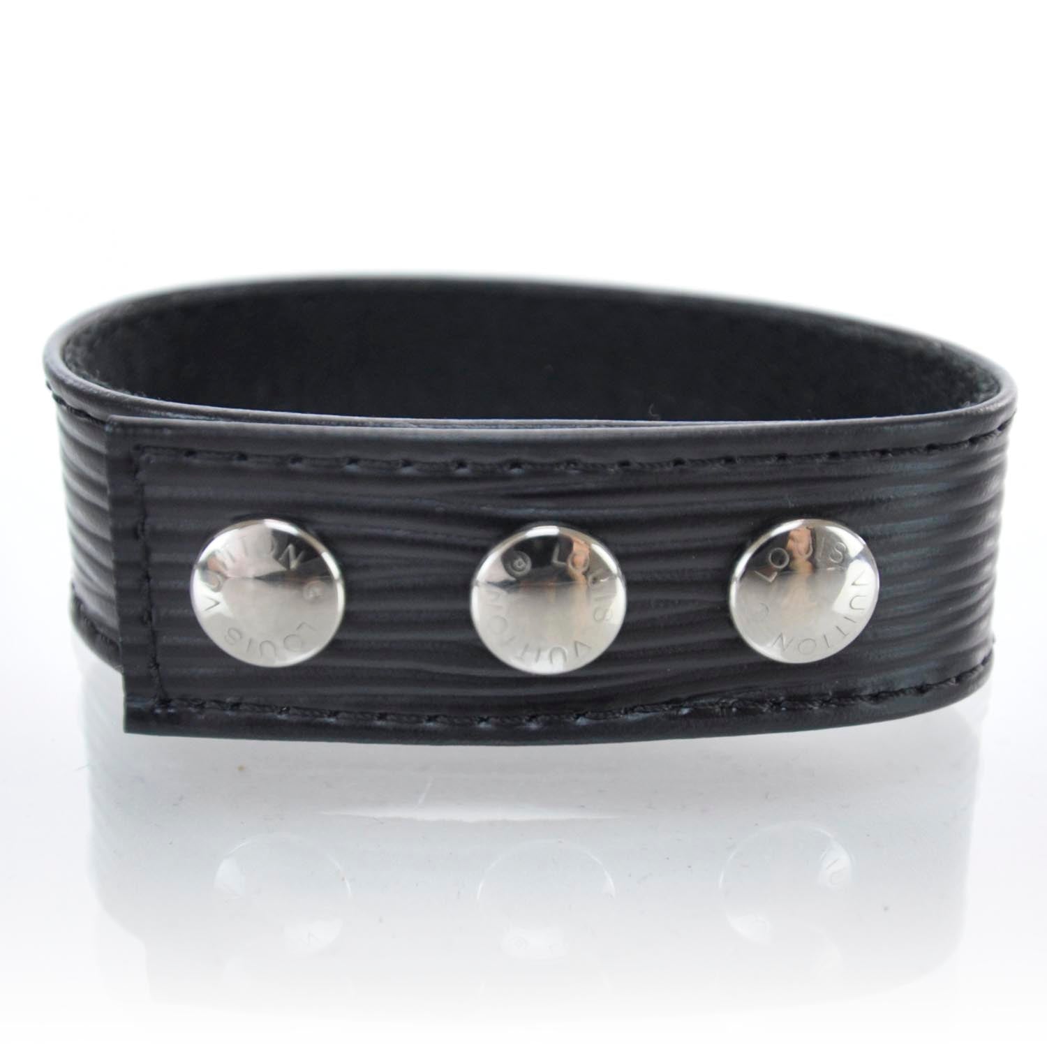Louis Vuitton Epi Bracelet Black 1 of 7