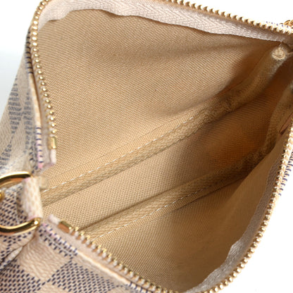 Louis Vuitton Damier Azur Mini Pochette Accessories 5 of 8