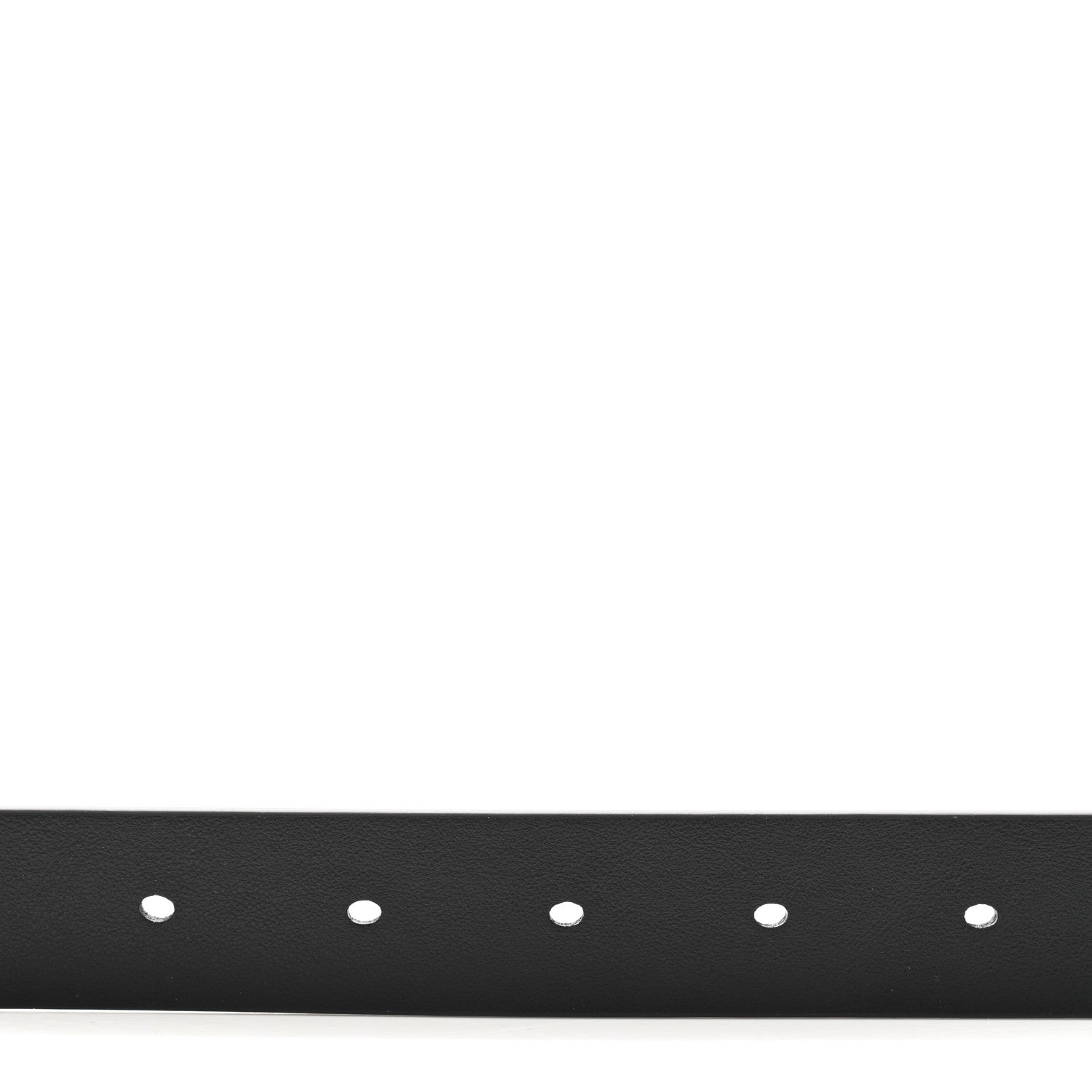 Christian Dior Calfskin 30 Montaigne Cut-Out CD Belt 95 38 Black 4 of 5