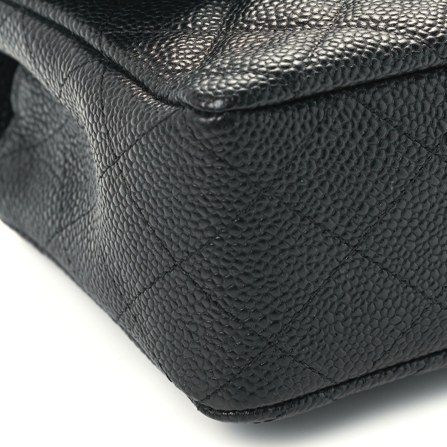 Chanel Caviar Quilted Mini Rectangular Flap Black 10 of 12