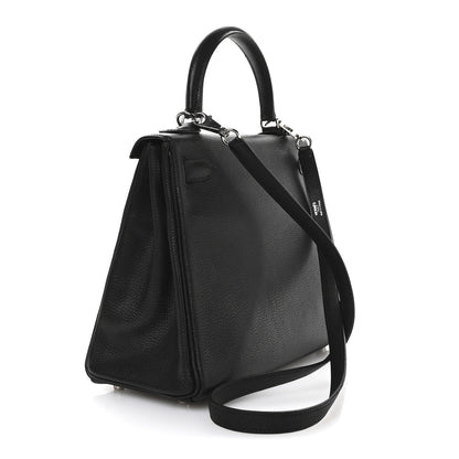 Hermes Togo Kelly Retourne 28 Black 3 of 12