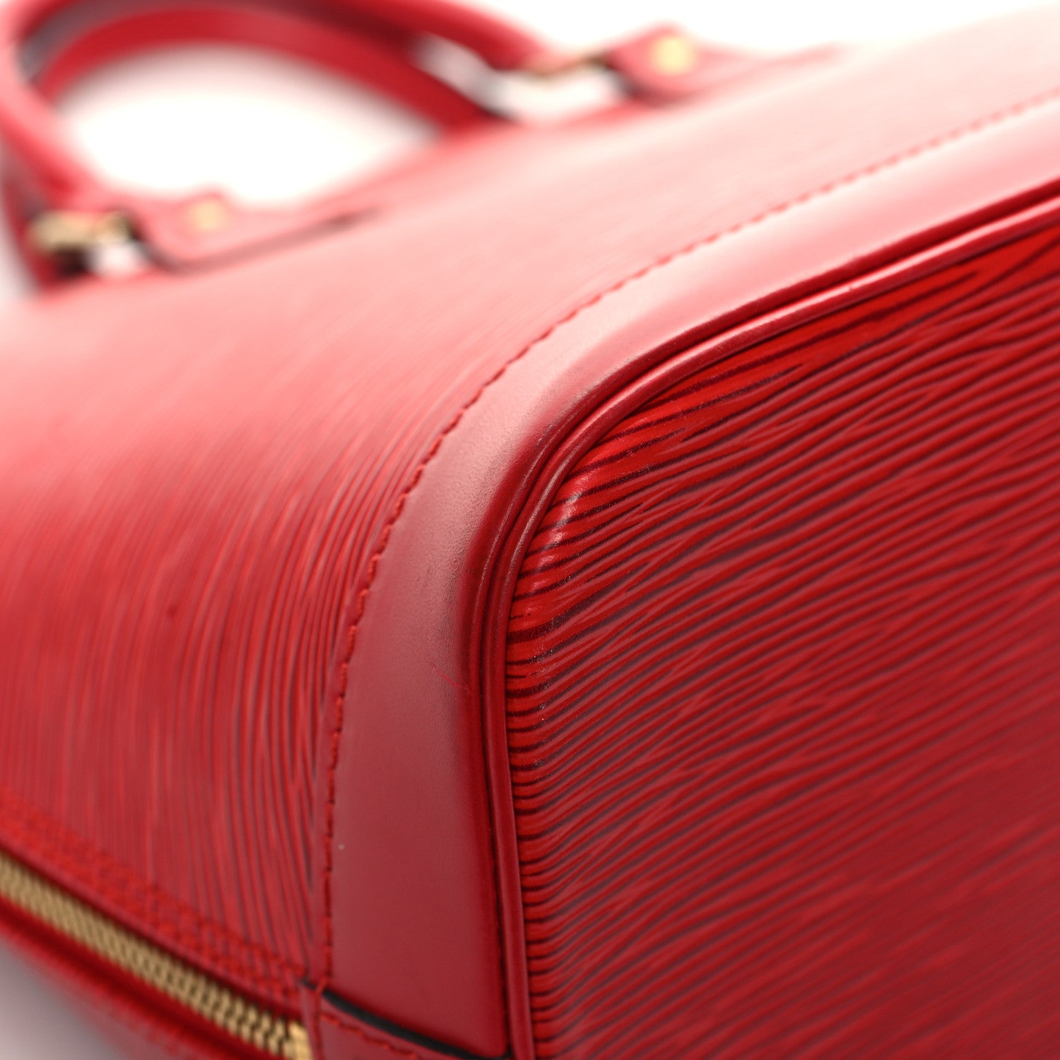 Louis Vuitton Epi Alma PM Castillan Red 9 of 13