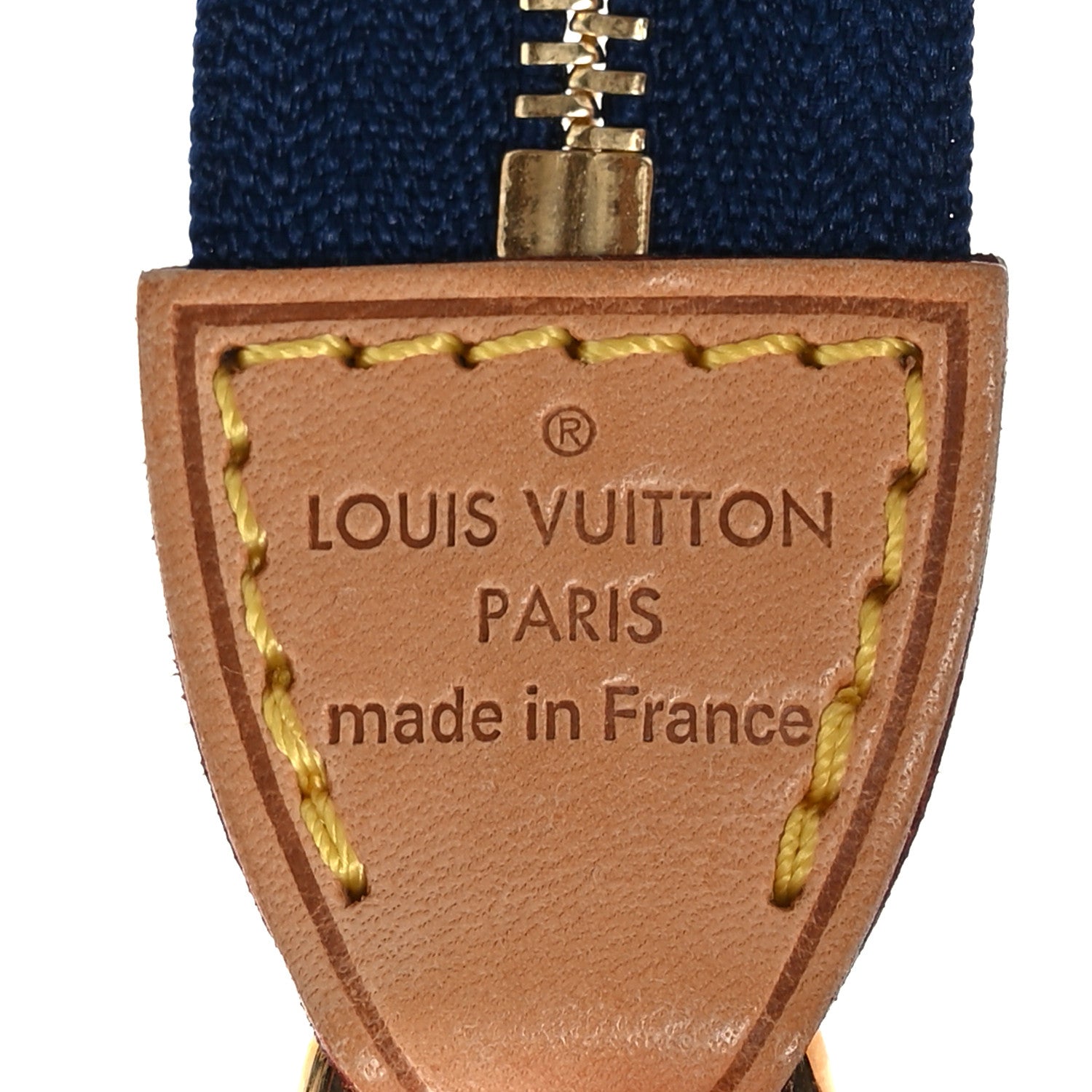 Louis Vuitton Vernis Ikat Pochette Accessories NM Grand Blue 5 of 9