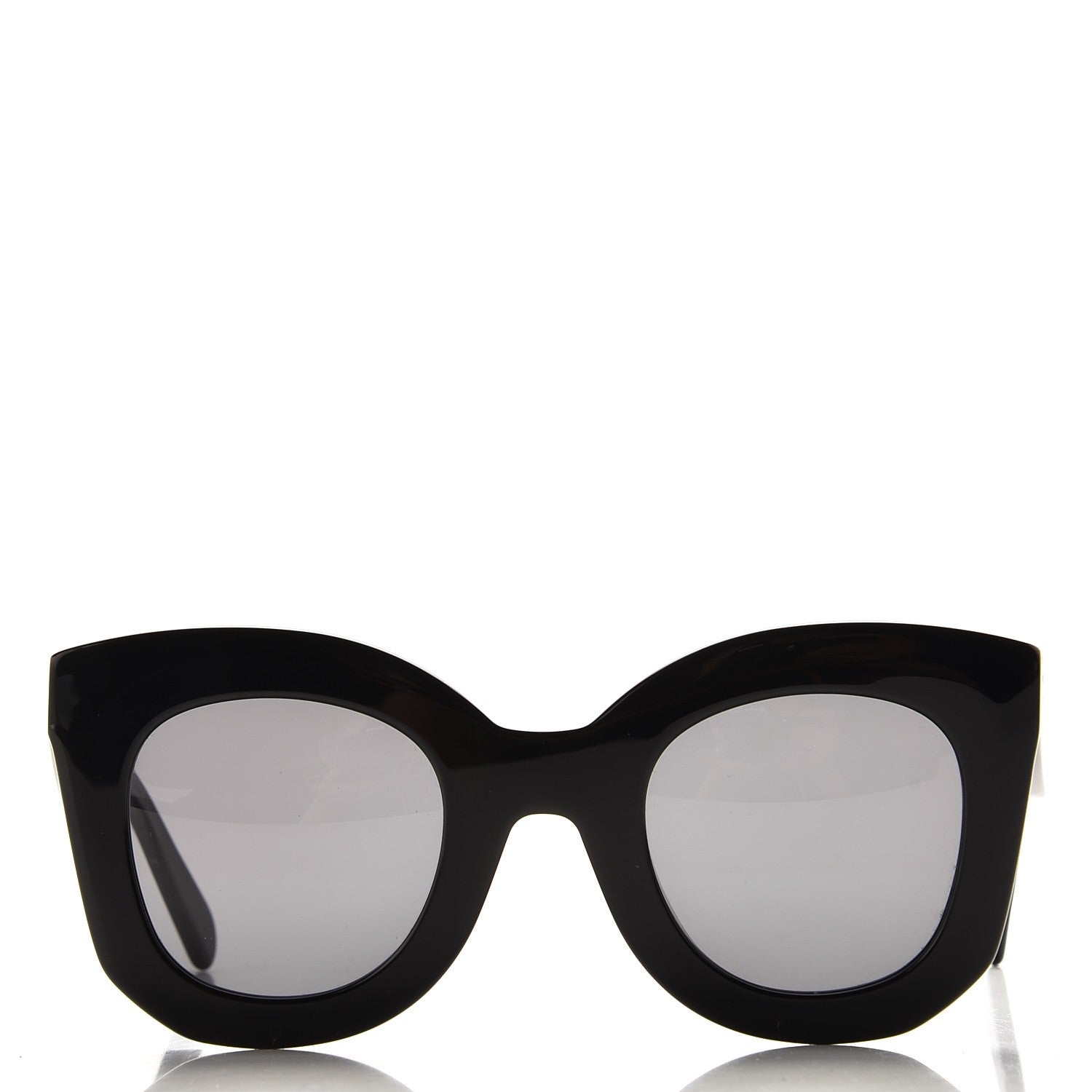Celine Acetate Marta Sunglasses CL 41099/F/S Black 2 of 7