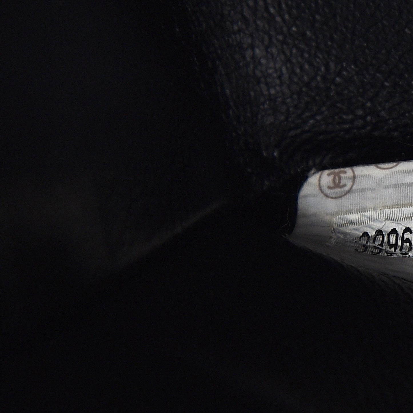Lambskin Quilted Jumbo Single Flap Black
