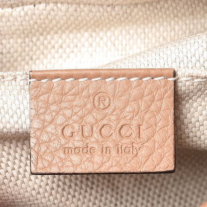 Gucci Pebbled Calfskin Small Soho Disco Bag Camelia 6 of 8