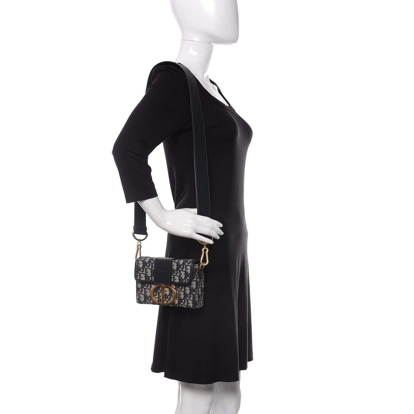 Oblique 30 Montaigne Box Bag Blue