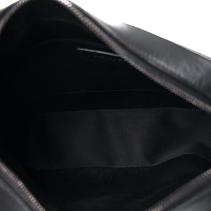 Saint Laurent Calfskin Matelasse Monogram Lou Camera Bag Black 5 of 11