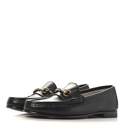 Gucci Calfskin Womens 1953 Horsebit Loafers 36 Black 4 of 8