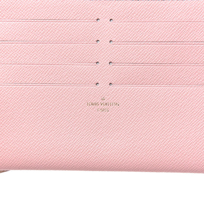 Louis Vuitton Damier Azur Calfskin Pochette Felicie Eau de Rose 10 of 12