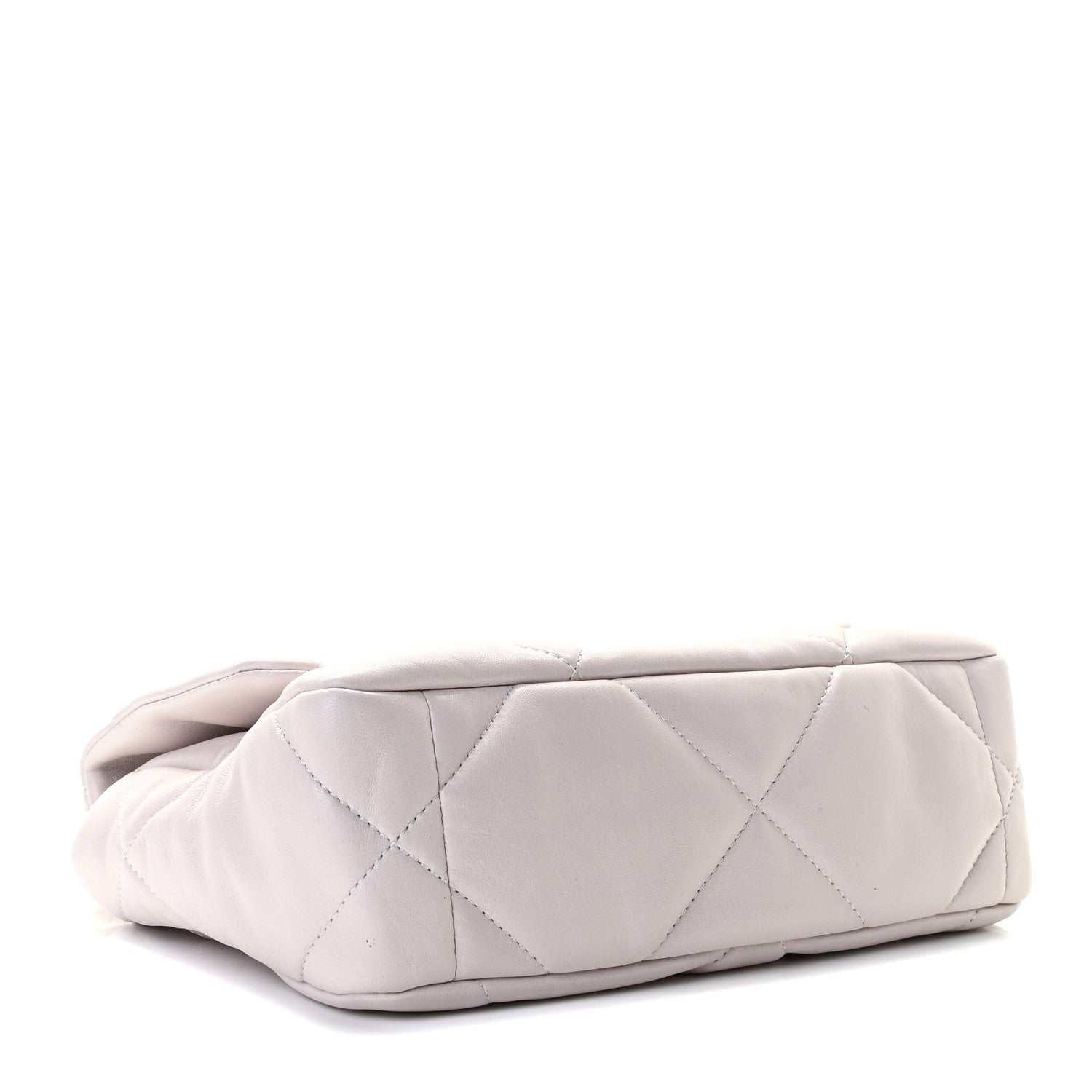Chanel Lambskin Quilted Medium Chanel 19 Flap Light Purple 3 of 7