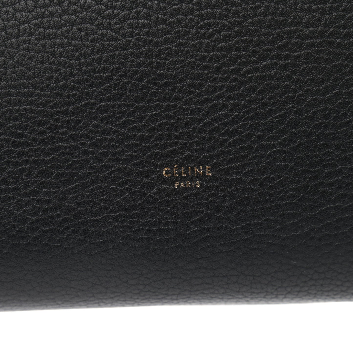 Crisped Calfskin Medium Tie Knot Tote Black