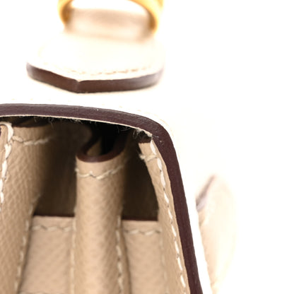 Hermes Epsom Bi-Color Horseshoe Kelly Sellier 28 Craie Trench 11 of 15