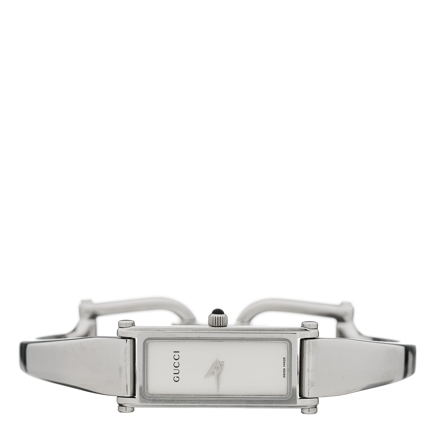 Gucci Stainless Steel 12mm 1500L Horsebit Quartz Watch 2 of 4