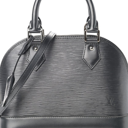 Louis Vuitton Epi Alma BB Anthracite Nacre 8 of 15