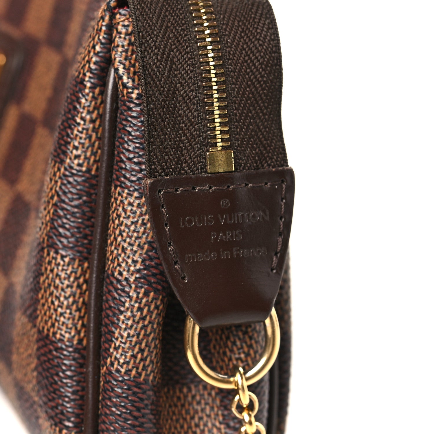 Louis Vuitton Damier Ebene Eva Clutch 6 of 8