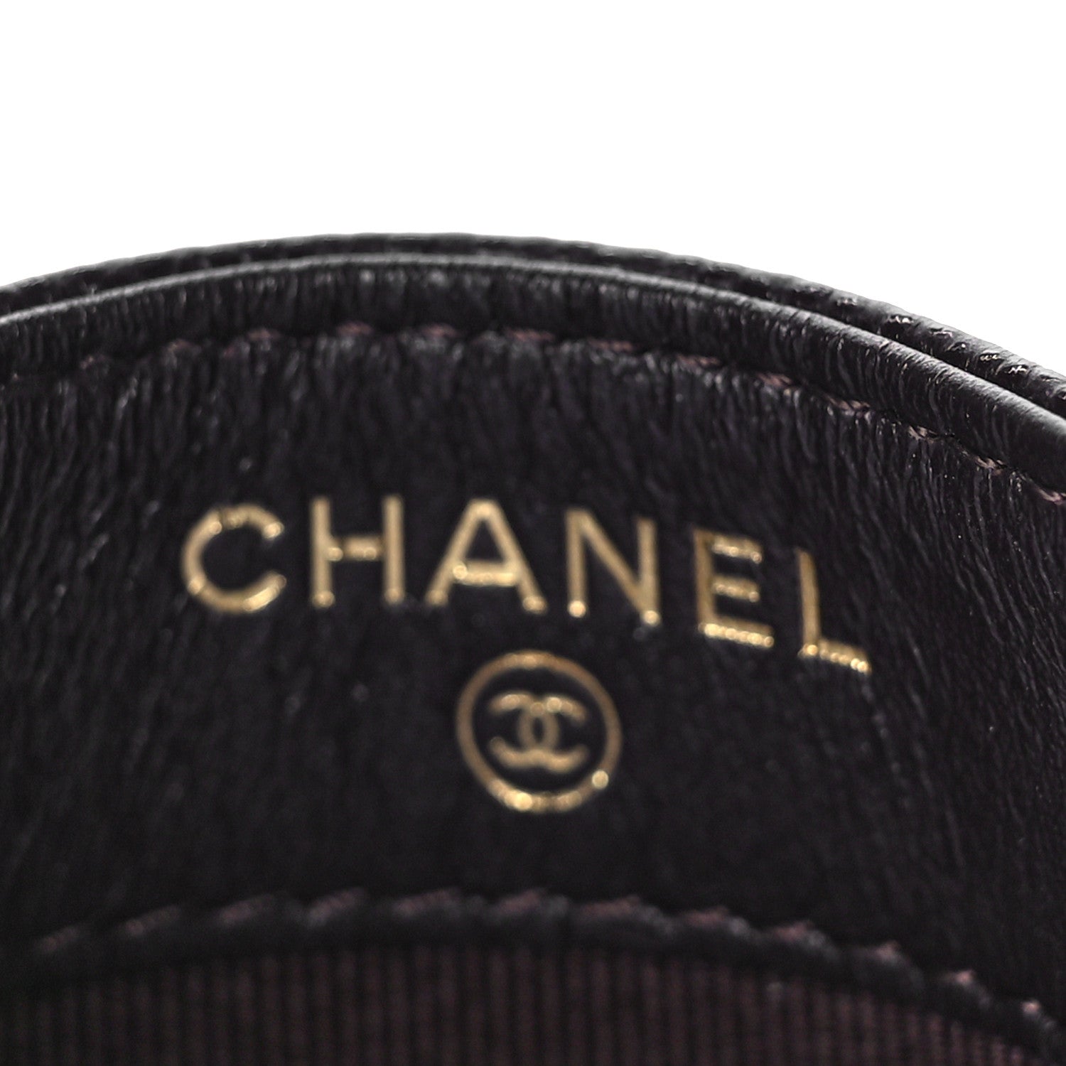 Chanel Caviar Quilted Card Holder Dark Brown 6 of 10