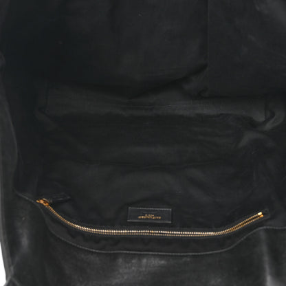 Saint Laurent Lambskin Quilted Maxi Icare Shopping Tote Black 6 of 11