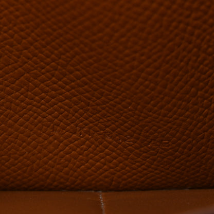Hermes Epsom Kelly Longue Wallet Gold 7 of 8