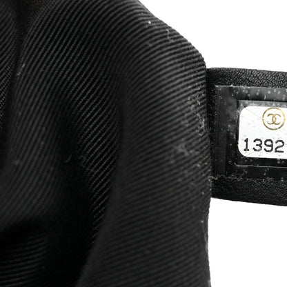 Chanel Patent Quilted Bowler Bag Black 7 of 10