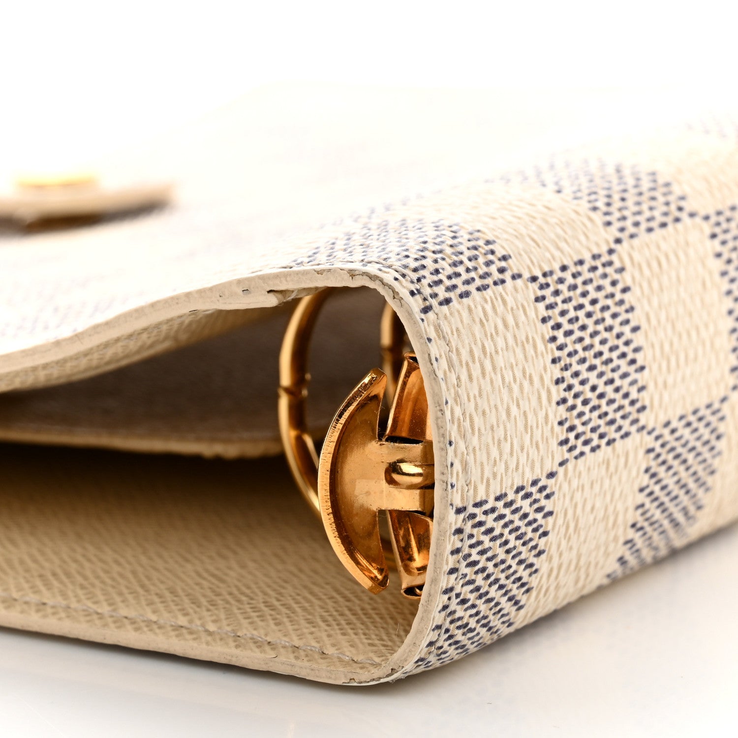 Louis Vuitton Damier Azur Medium Ring Agenda Cover 9 of 12