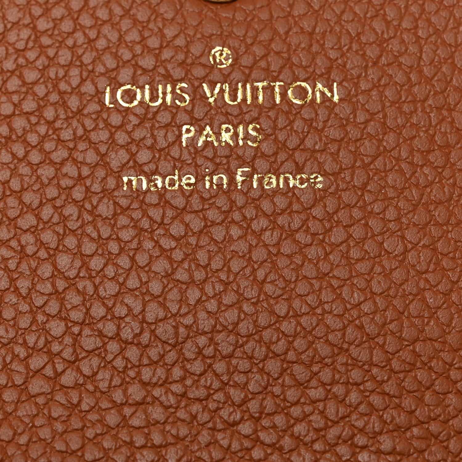 Louis Vuitton LOUIS VUITTON Empreinte Monogram Giant Wild At Heart Key Pouch Caramel 6 of 6