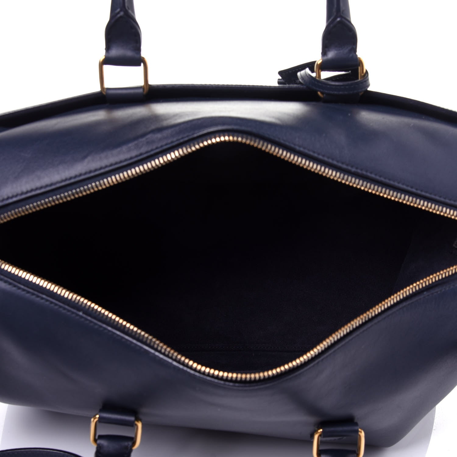 Saint Laurent Calfskin Classic Duffle 6 Marine 5 of 10