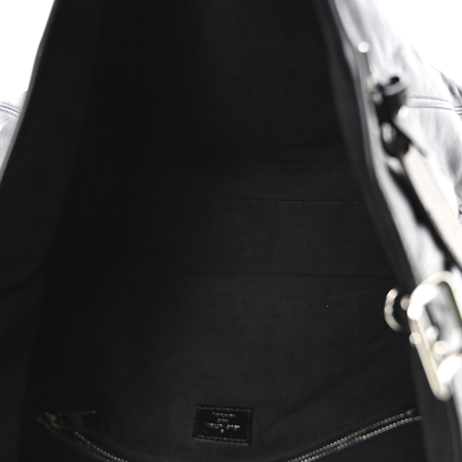 Louis Vuitton Lambskin CarryAll Vibe MM Black 6 of 10